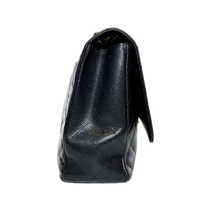 Chanel Black Maxi Single Flap Bag