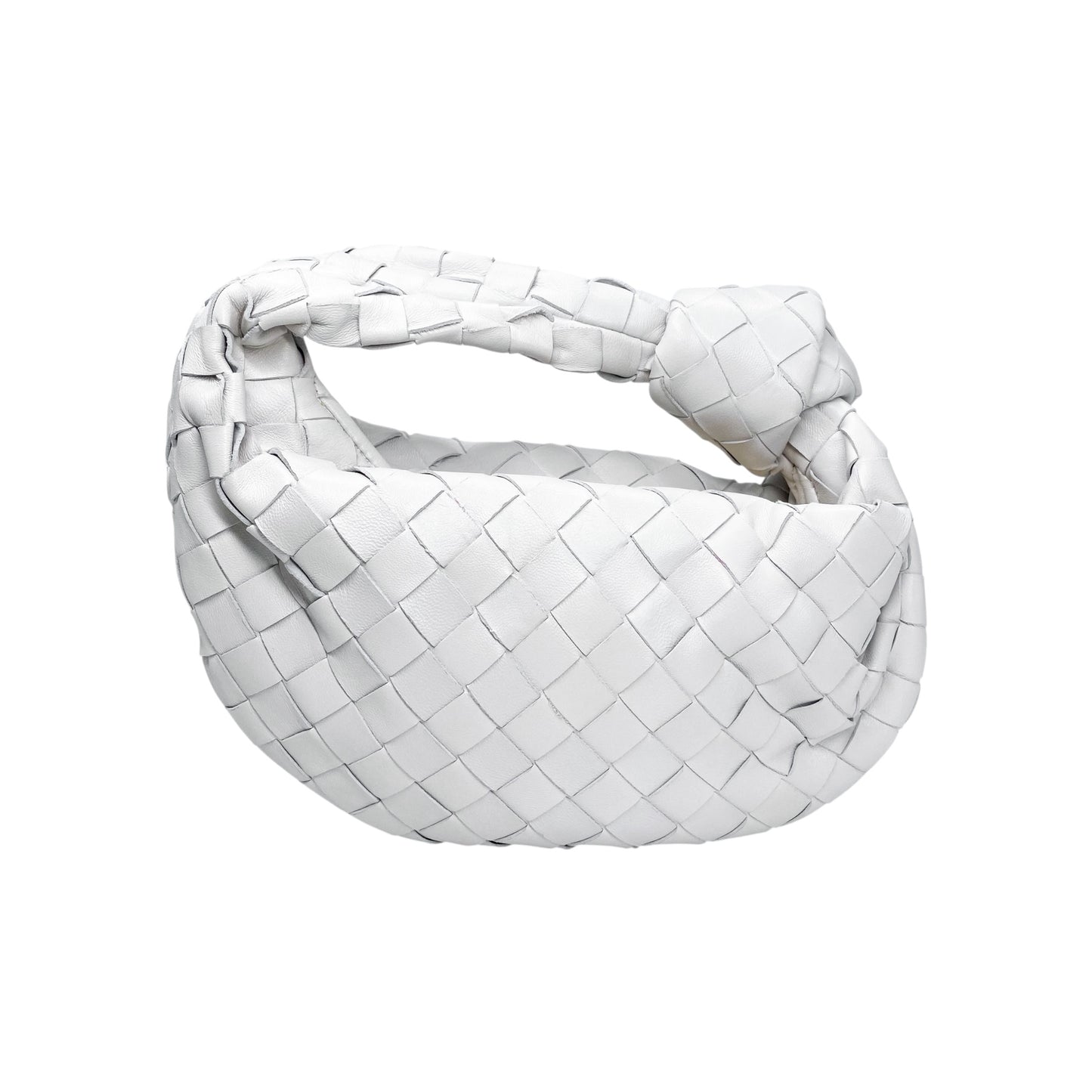 Bottega Veneta White Jodie Bag