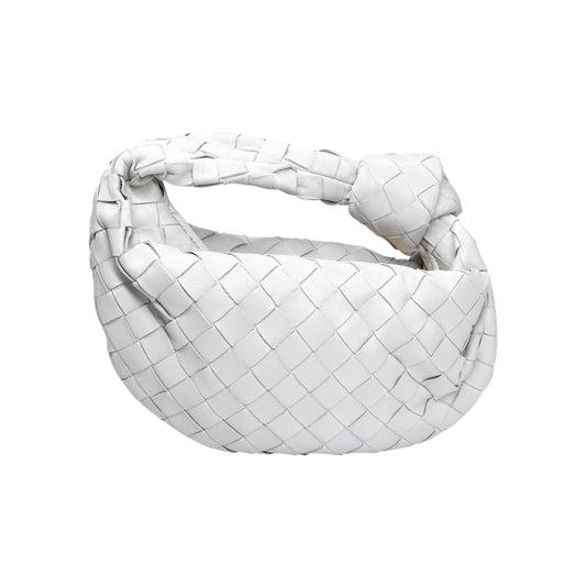 Bottega Veneta White Jodie Bag