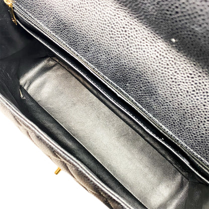 Chanel Black Maxi Single Flap Bag