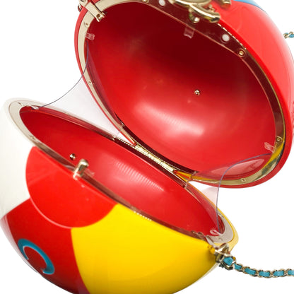 Chanel Multicolor Beachball Minaudiere