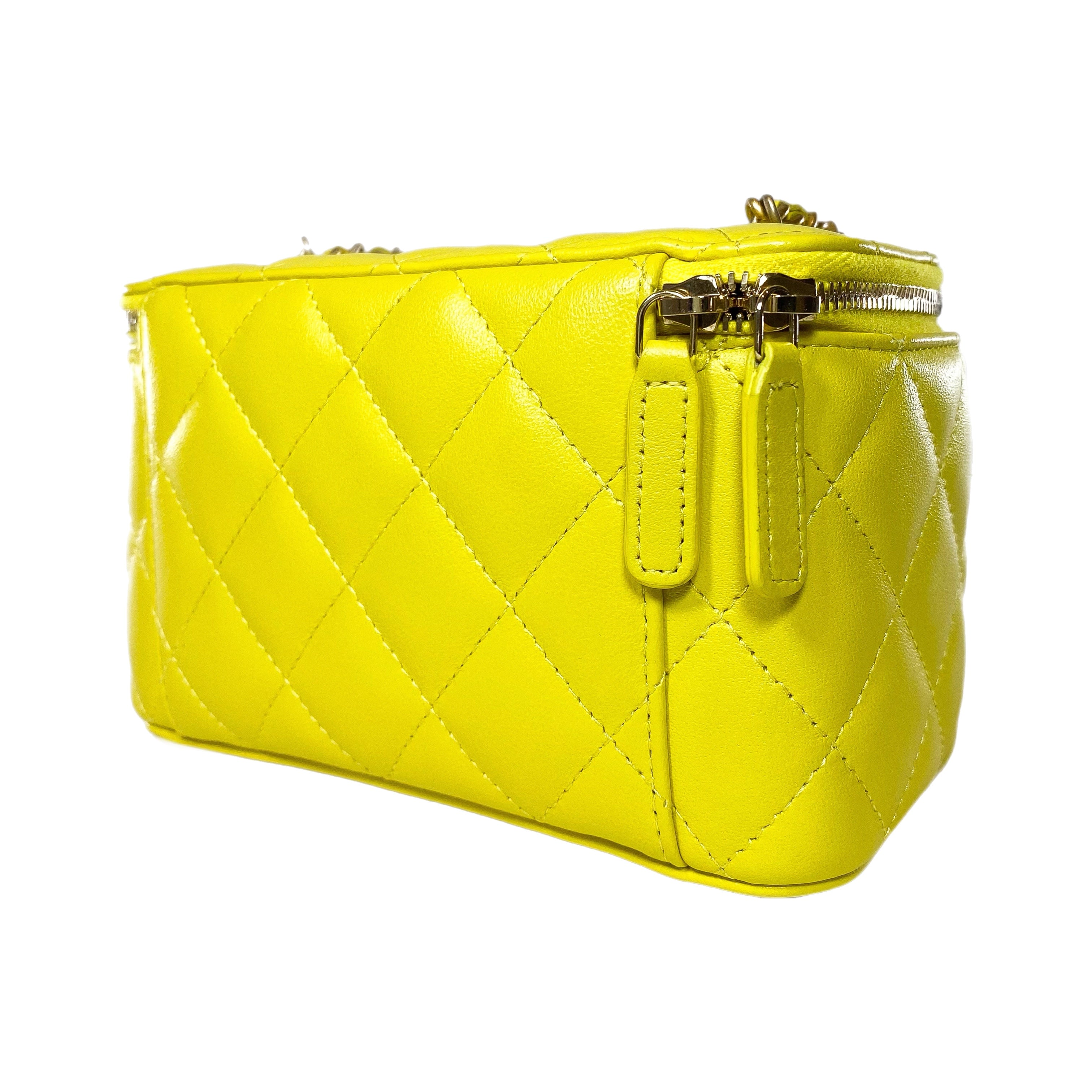 Chanel Yellow Pearl Crush Vanity – Consign of the Times ™
