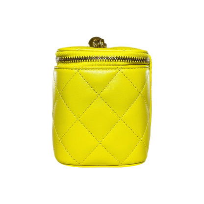 Chanel Yellow Pearl Crush Vanity