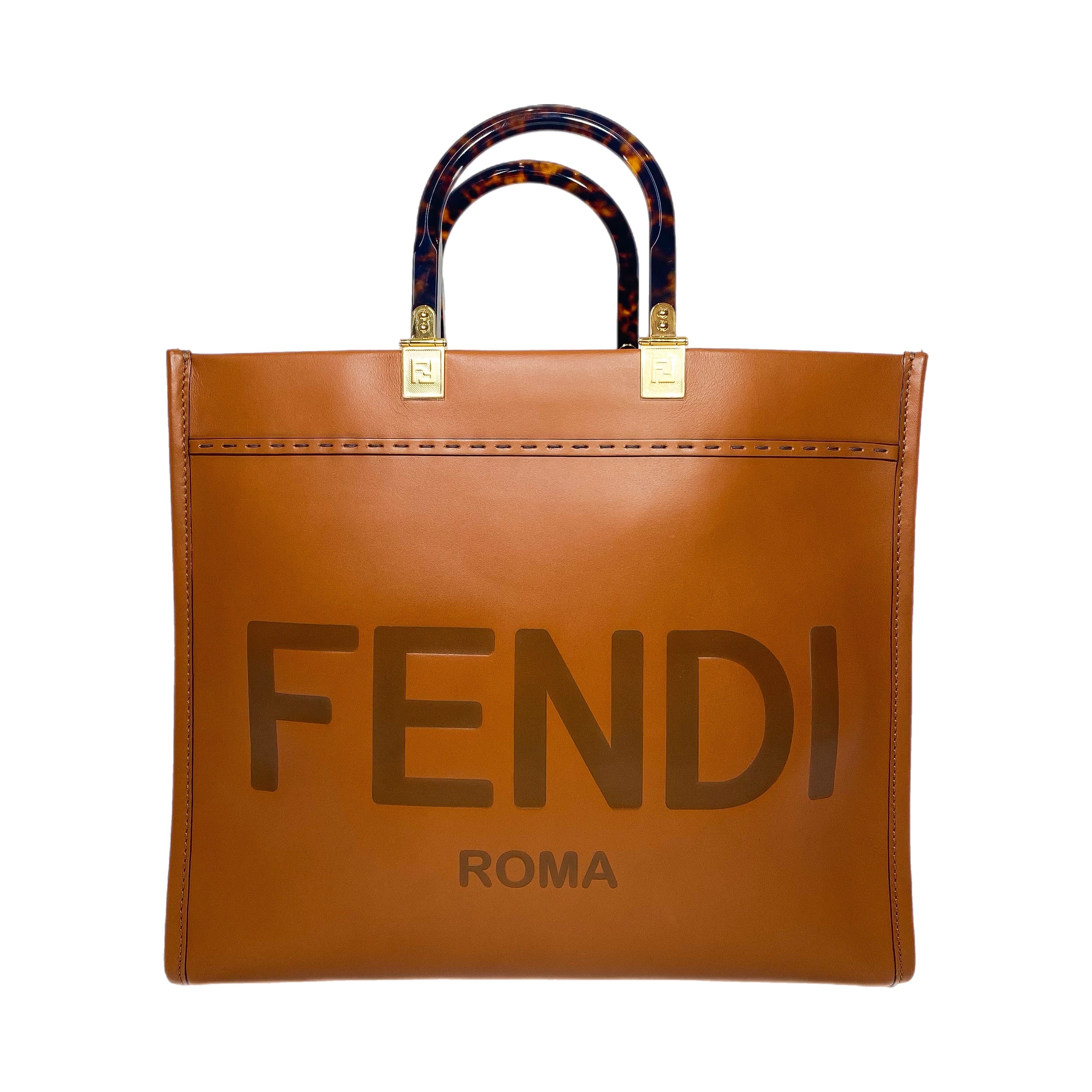 Fendi Brown Medium Sunshine Tote