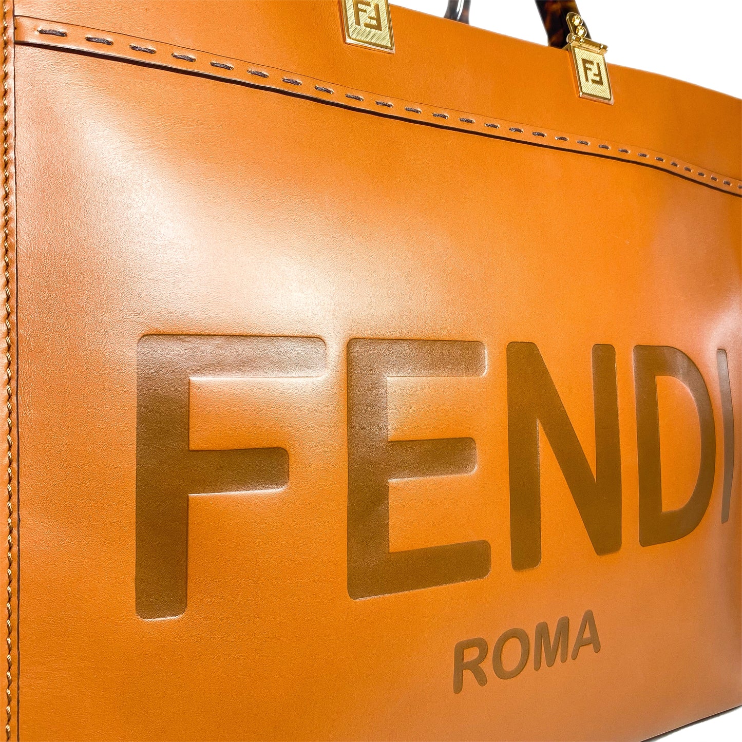 Fendi Brown Medium Sunshine Tote