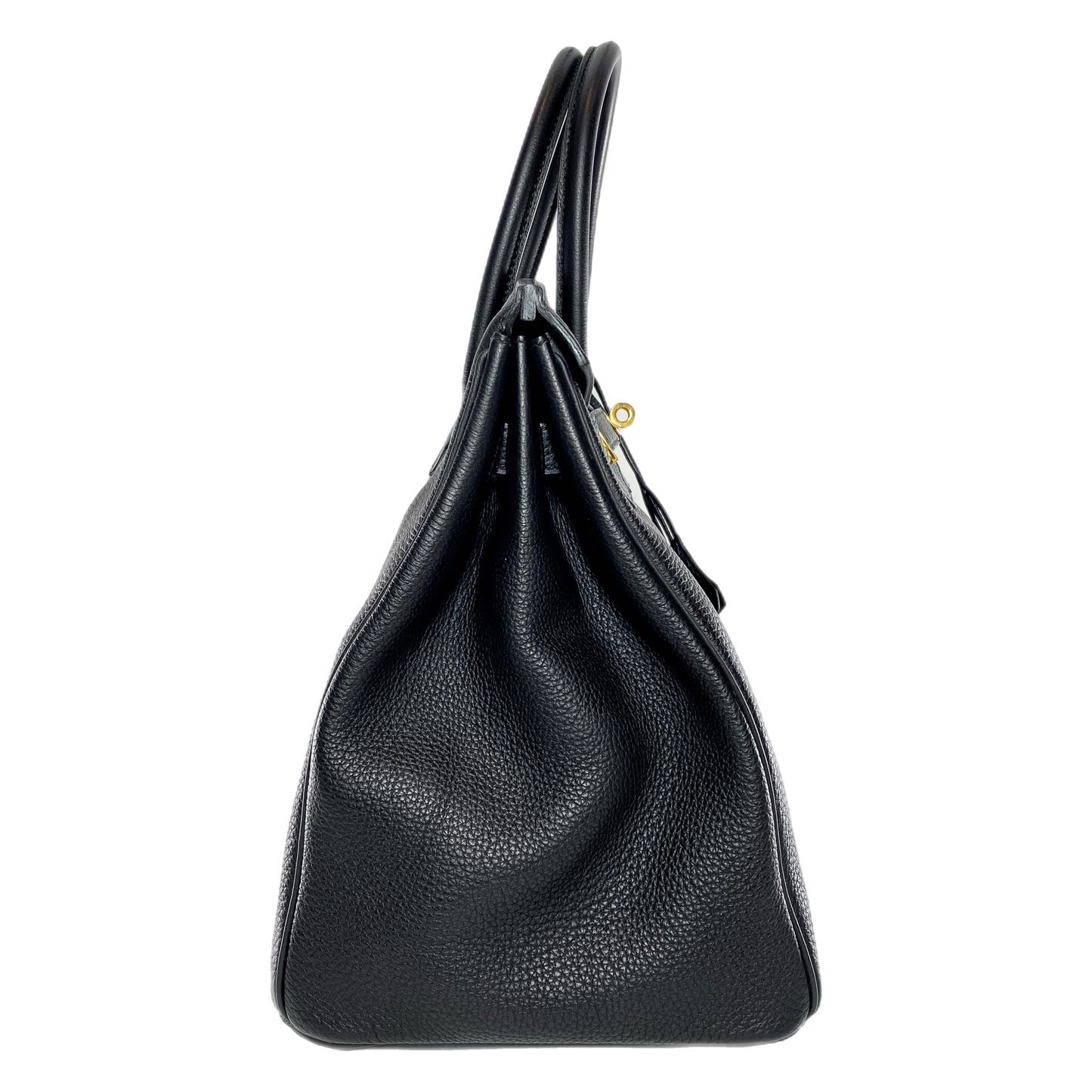 Hermes Birkin 35 Black Togo Gold Hardware