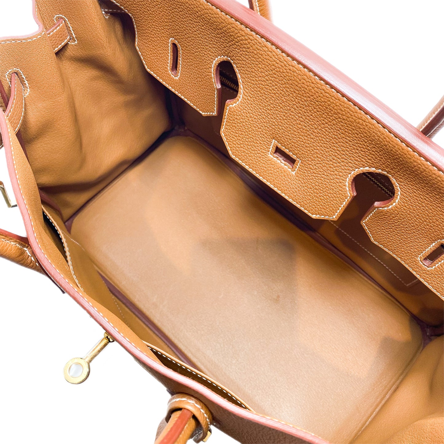 Hermes Birkin 35 Gold Togo Gold Hardware