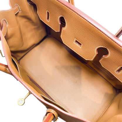 Hermes Birkin 35 Gold Togo Gold Hardware