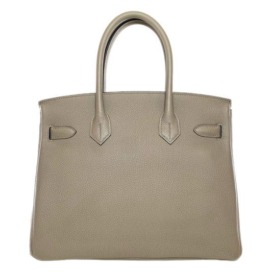 Hermes Birkin 30 Gris Asphalte Togo Gold Hardware