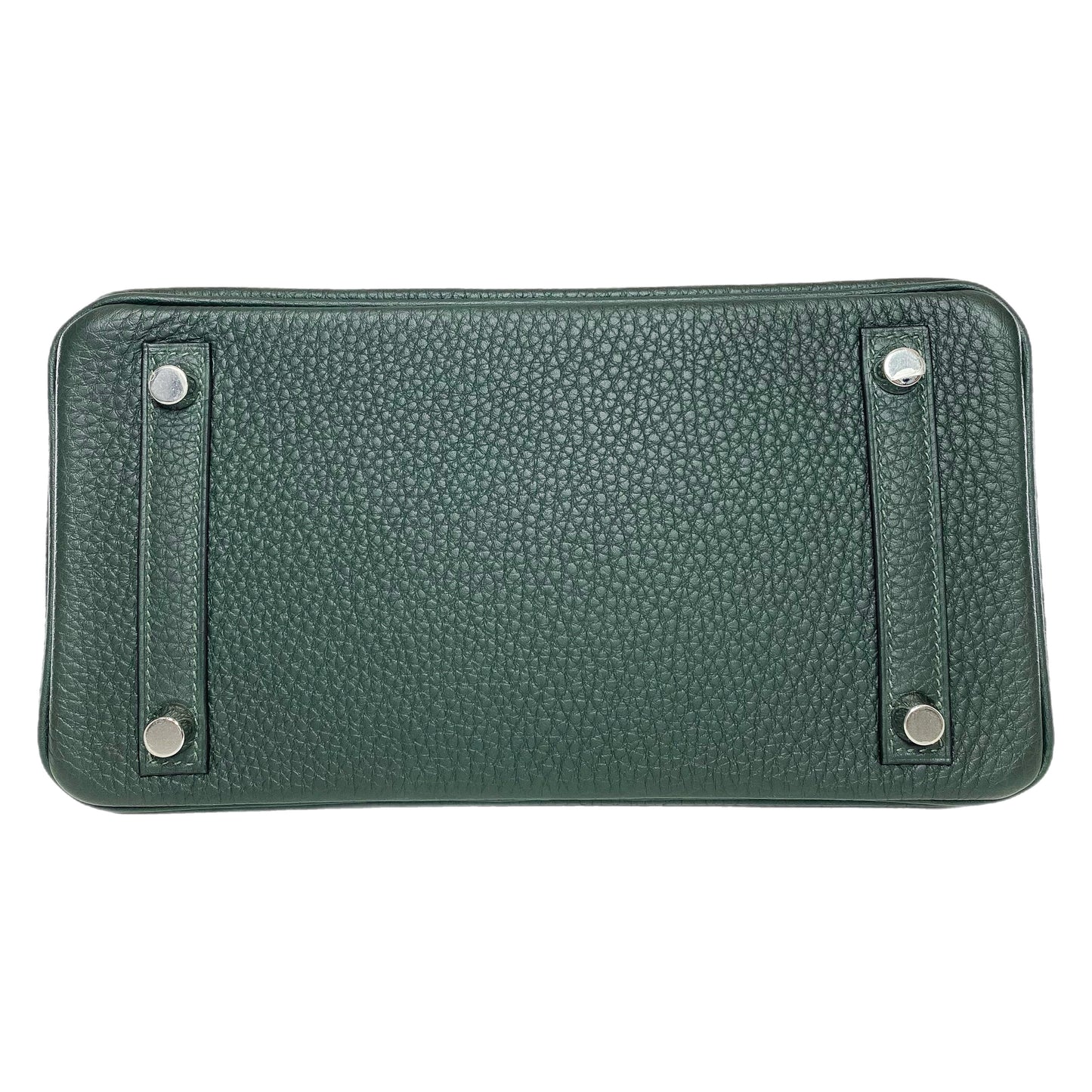 Hermes Birkin 25 Vert Fonce Togo Palladium Hardware