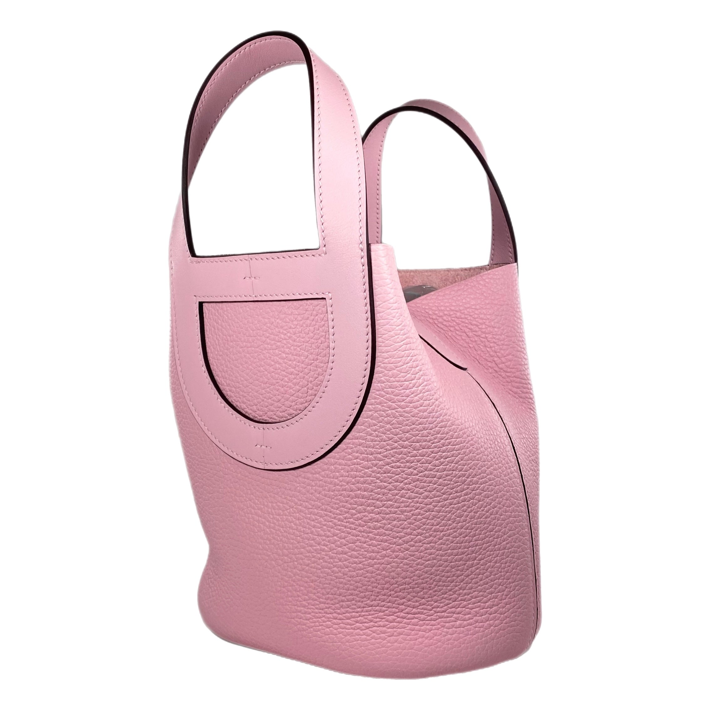 在庫SALE【Mauve Sylvestre】エルメス HERMES In The Loop 23 Hermes In-The-Loop 18 Mauve Sylvestre Clemence and Swift