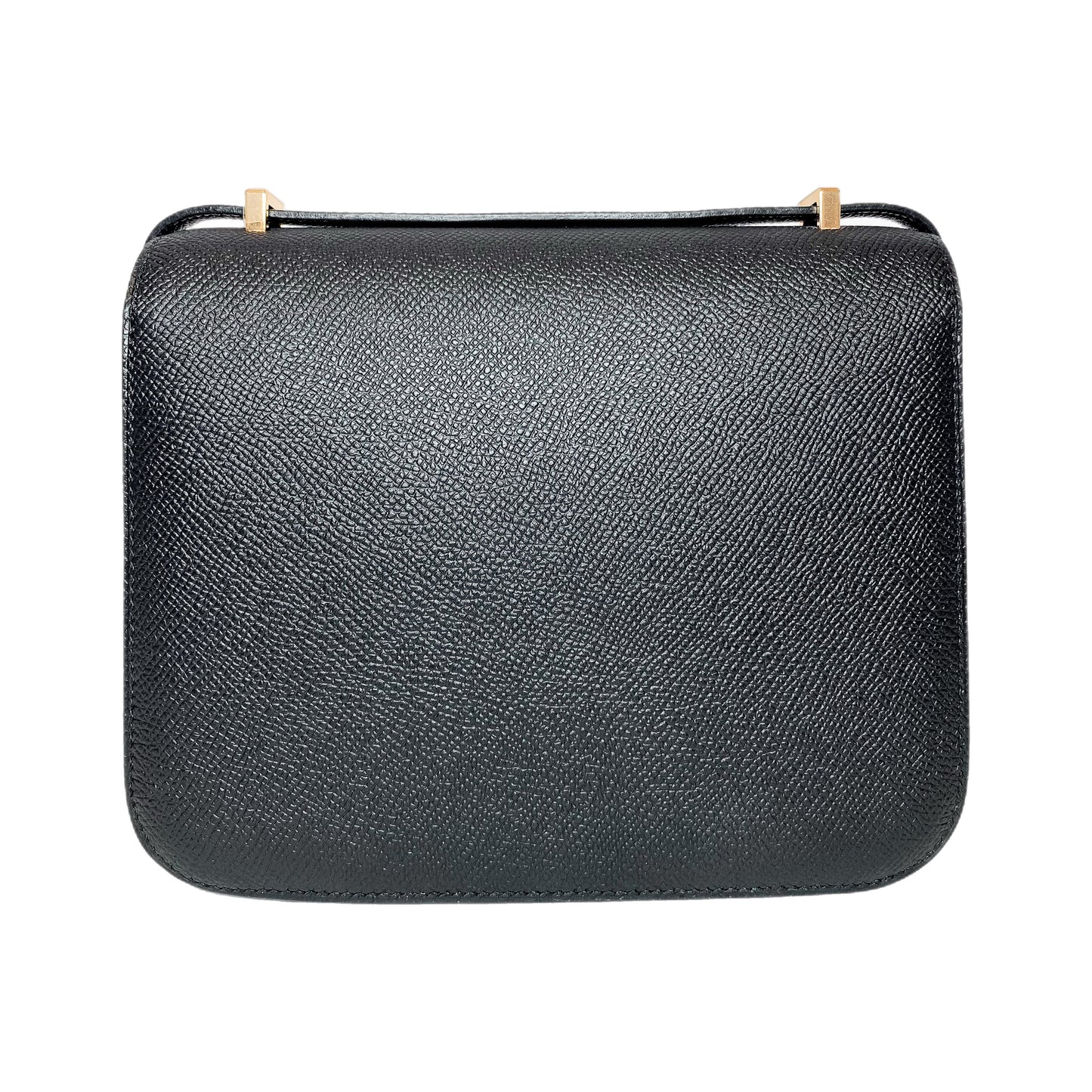 Hermes Constance 18 Black Epsom Rose Gold Hardware