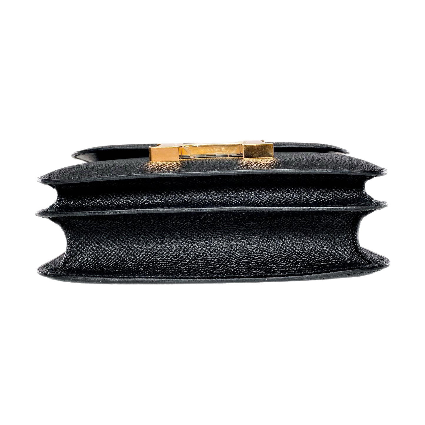Hermes Constance 18 Black Epsom Rose Gold Hardware