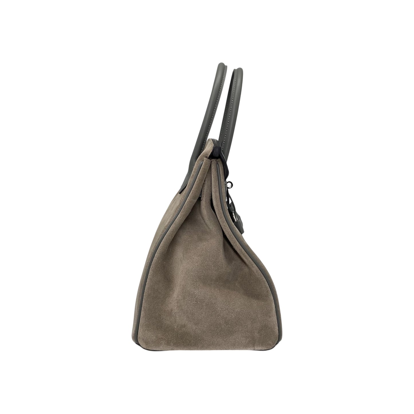 Hermes Birkin 30 Grizzly Gris Meyer Swift Gris Caillou Veau Doblis Palladium Hardware