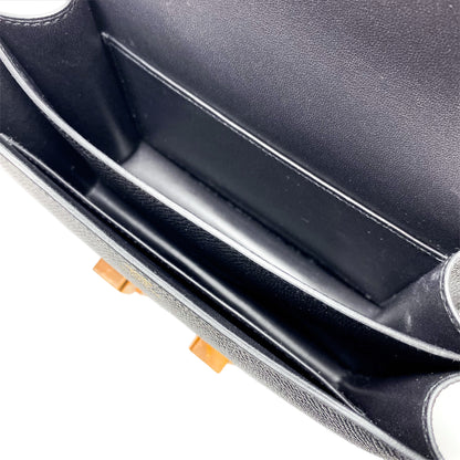 Hermes Constance 18 Black Epsom Rose Gold Hardware