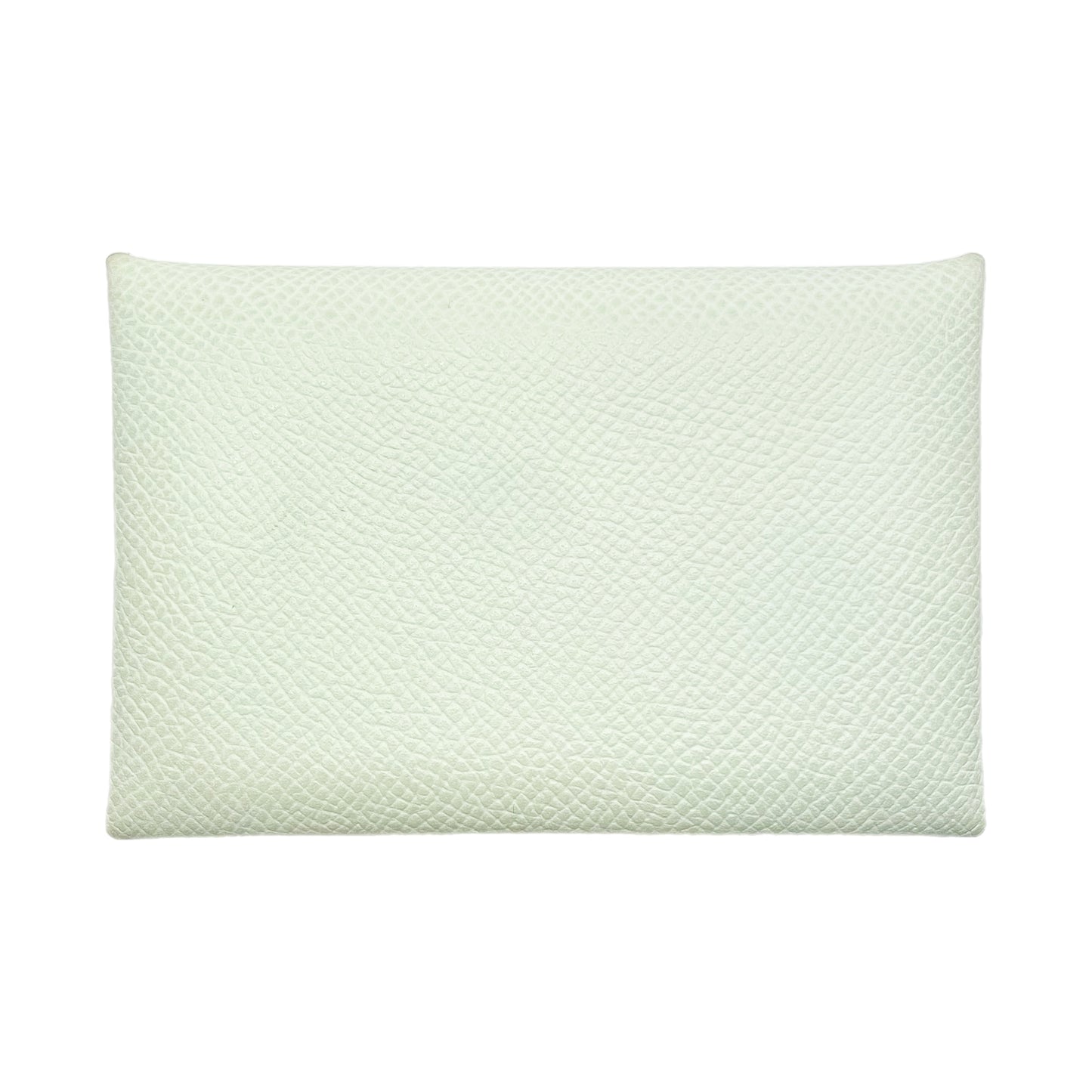 Hermes Vert Fizz Vert Yucca Calvi Card Case