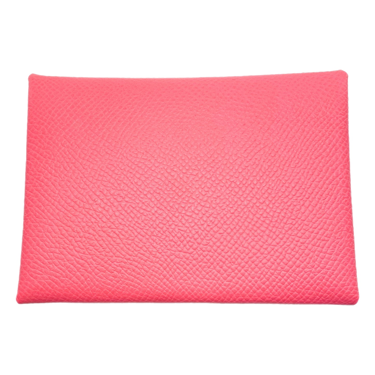 Hermes Rose Azalee Epsom Calvi Duo Card Case