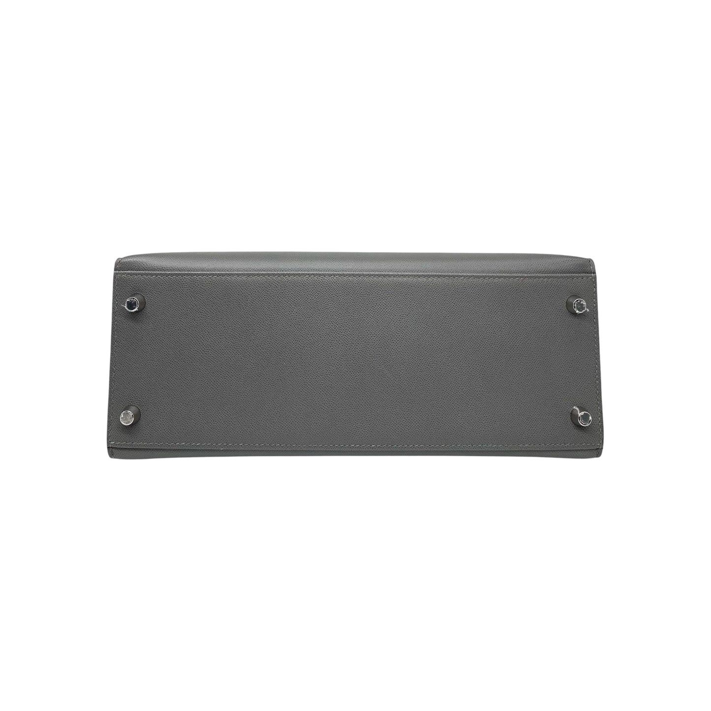 Hermes Kelly 28 Gris Meyer Madame Palladium Hardware