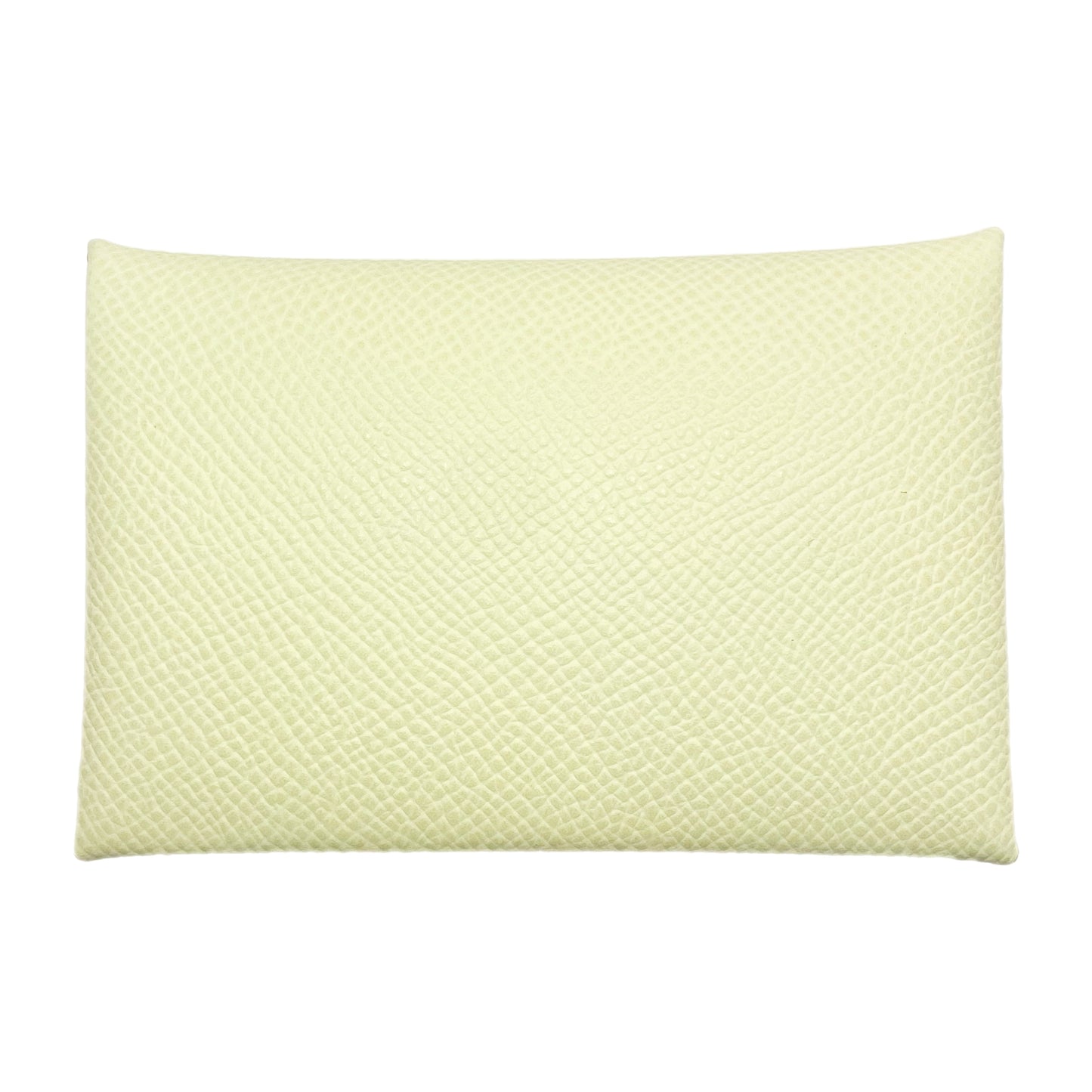Hermes Jaune Milton Calvi Card Case