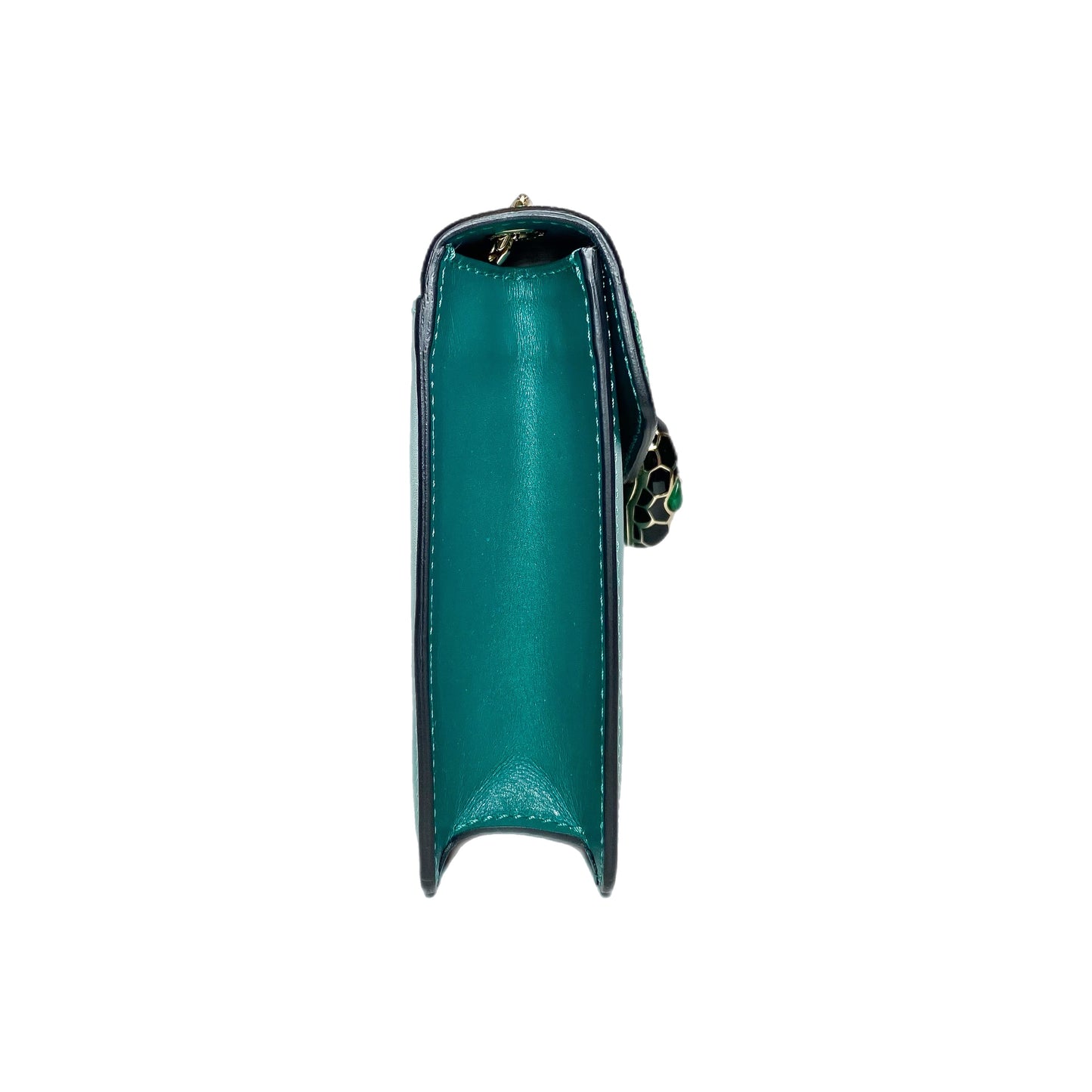 Bulgari Green Serpenti Forever Crossbody Bag