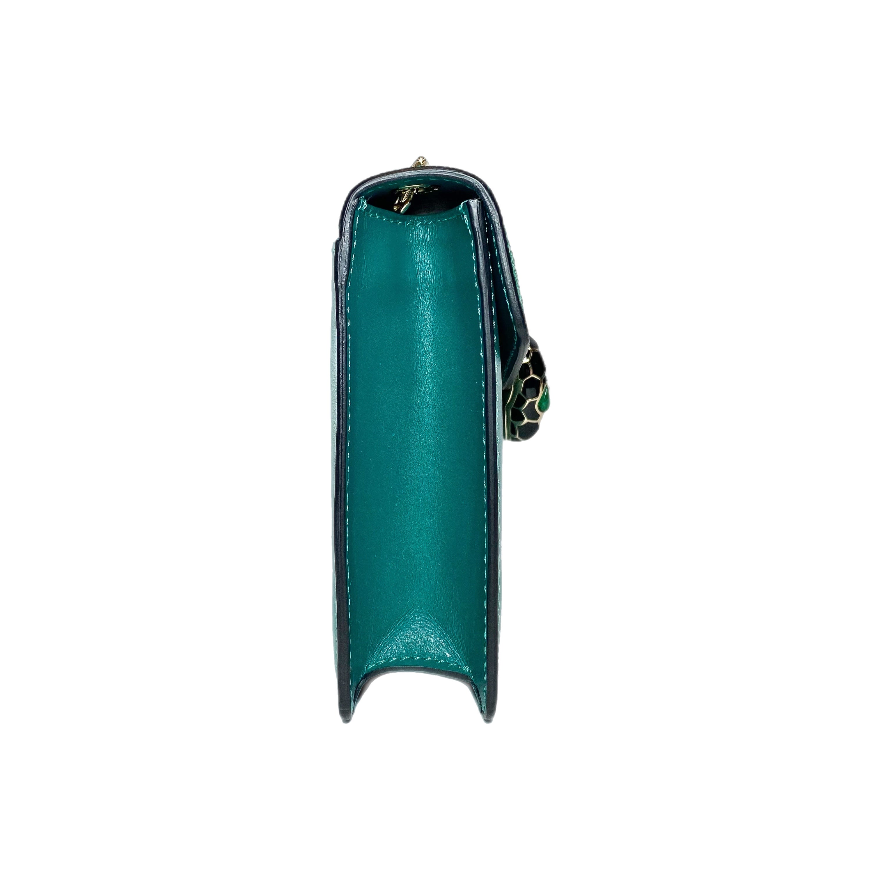 Bulgari Green Serpenti Forever Crossbody Bag