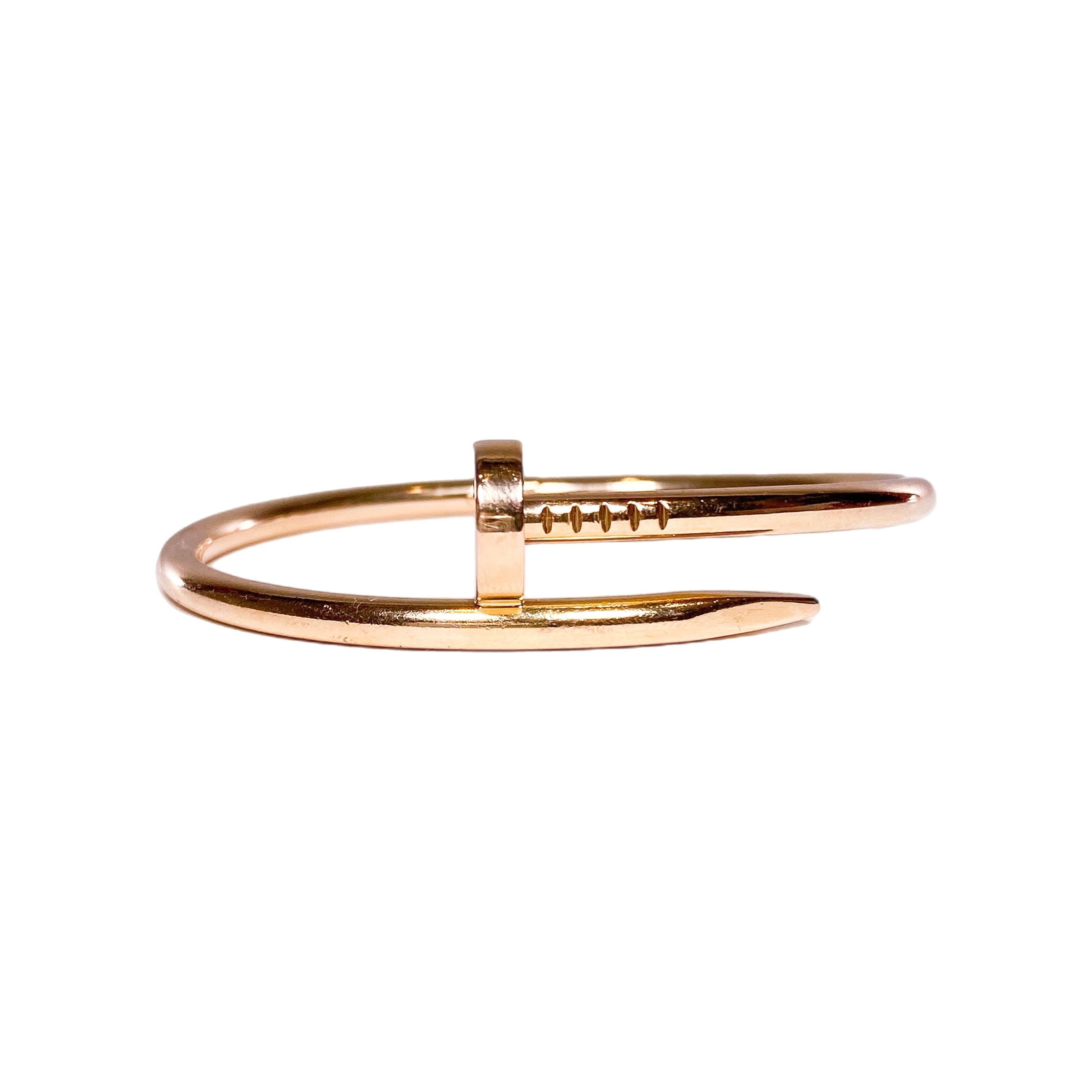 Cartier 18k Pink Gold Classic Juste Un Clou 16