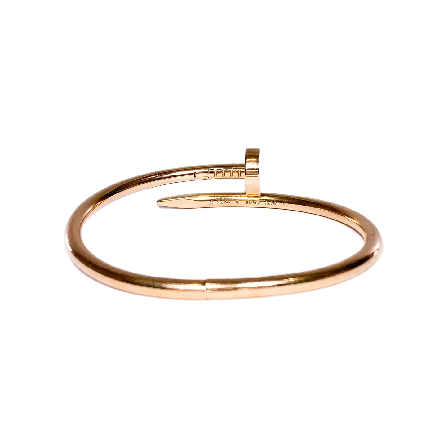 Cartier 18k Pink Gold Classic Juste Un Clou 16