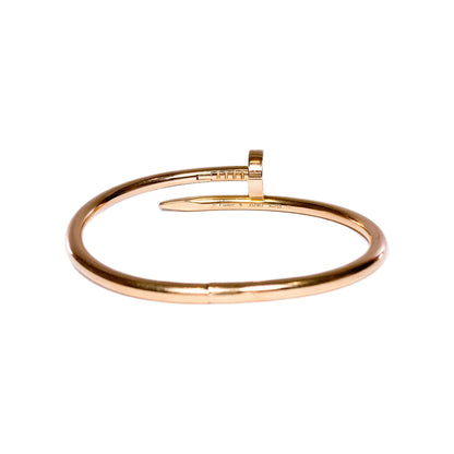 Cartier 18k Pink Gold Classic Juste Un Clou 16