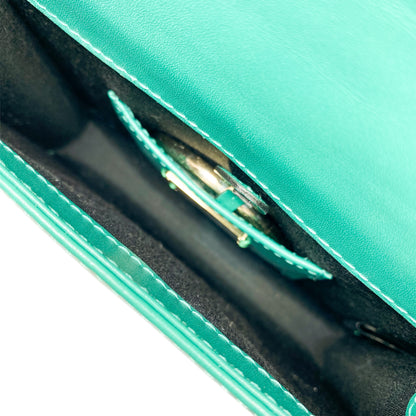 Bulgari Green Serpenti Forever Crossbody Bag