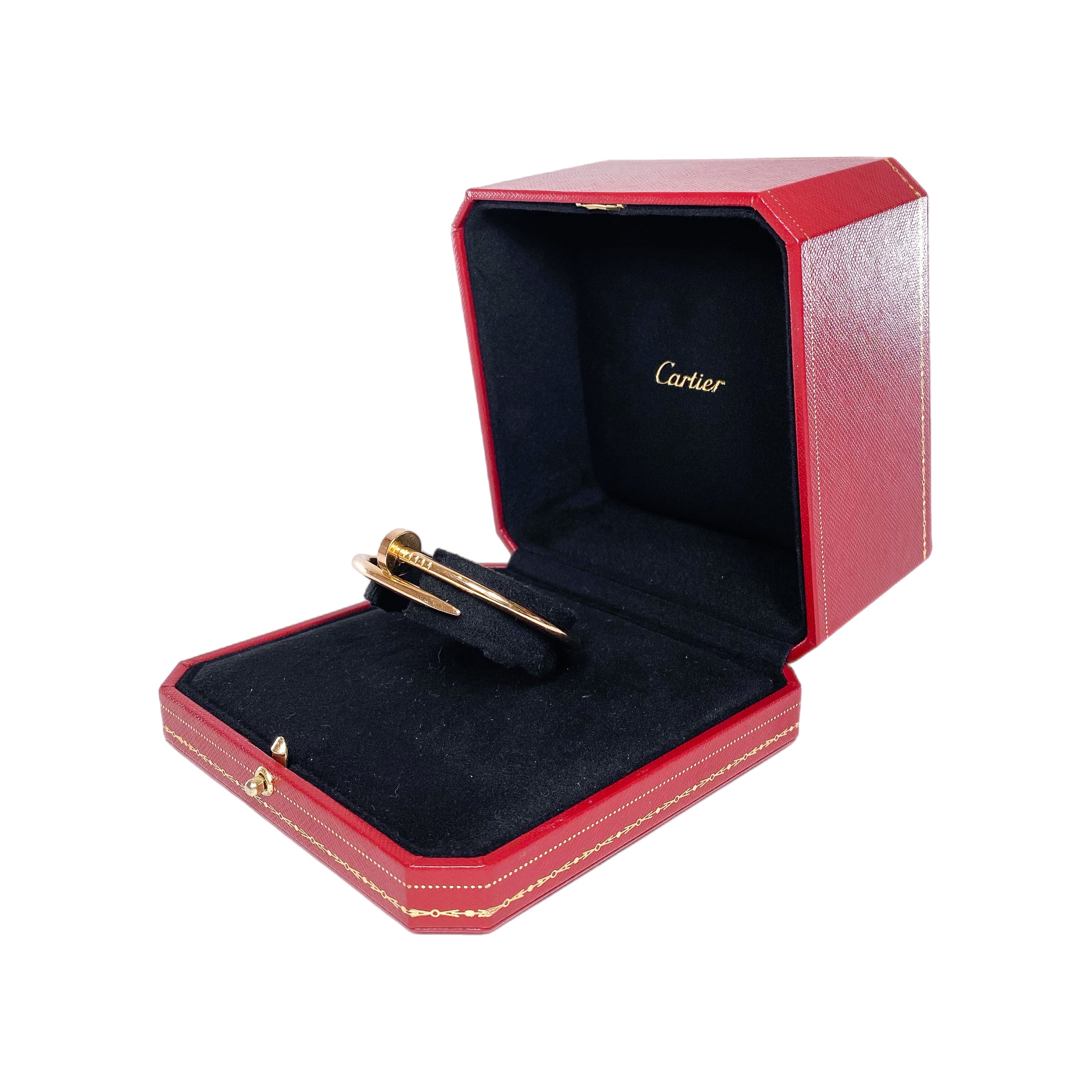 Cartier 18k Pink Gold Classic Juste Un Clou 16