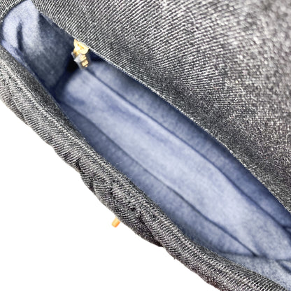 Chanel Black Denim Funky Town Flap Bag