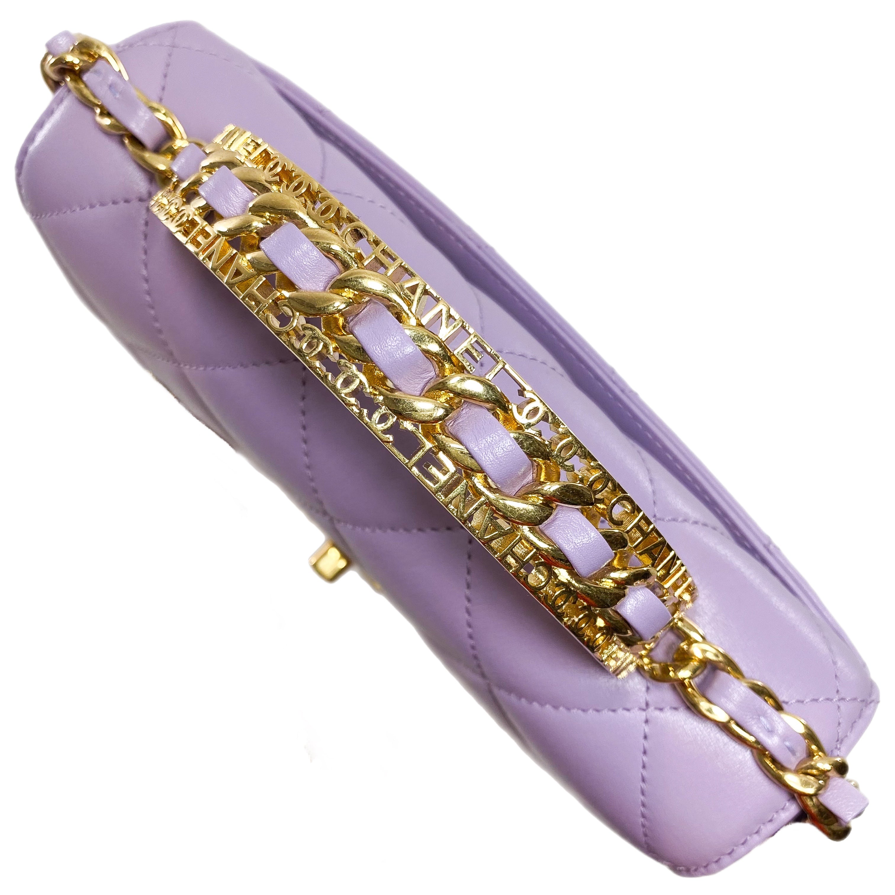 Chanel Light Purple Mini Top Handle Flap Bag – Consign of the Times ™