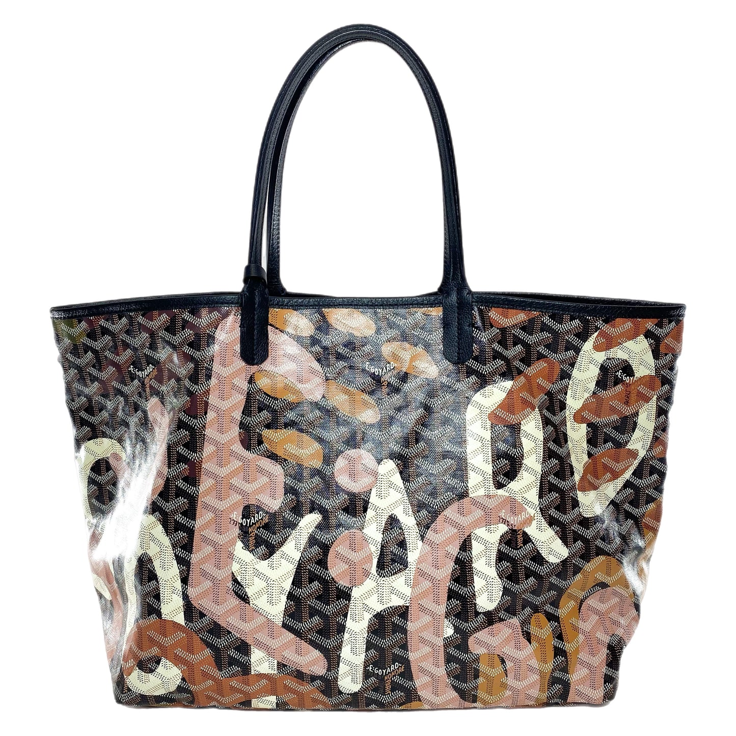 Goyard Goyardine Saint Louis Lettres Camouflage PM Tote