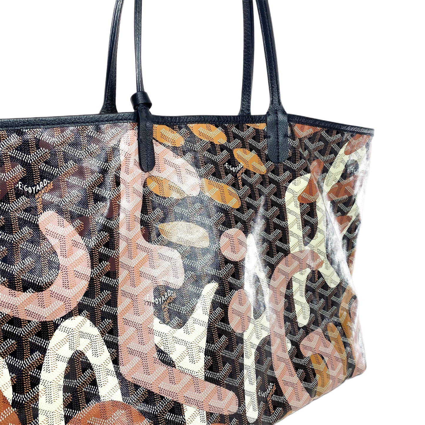 Goyard Goyardine Saint Louis Lettres Camouflage PM Tote