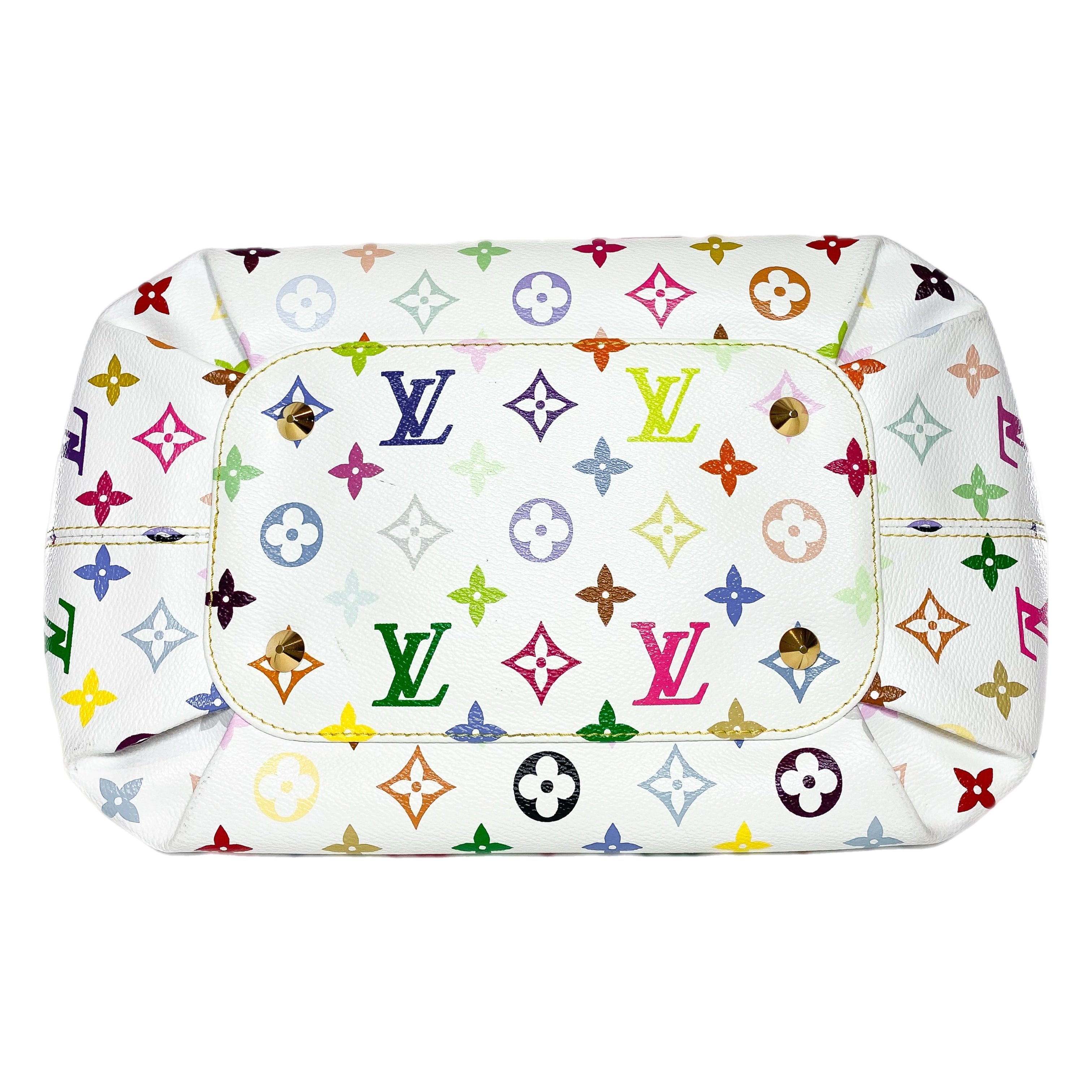 Louis Vuitton Monogram White Multicolor Annie MM