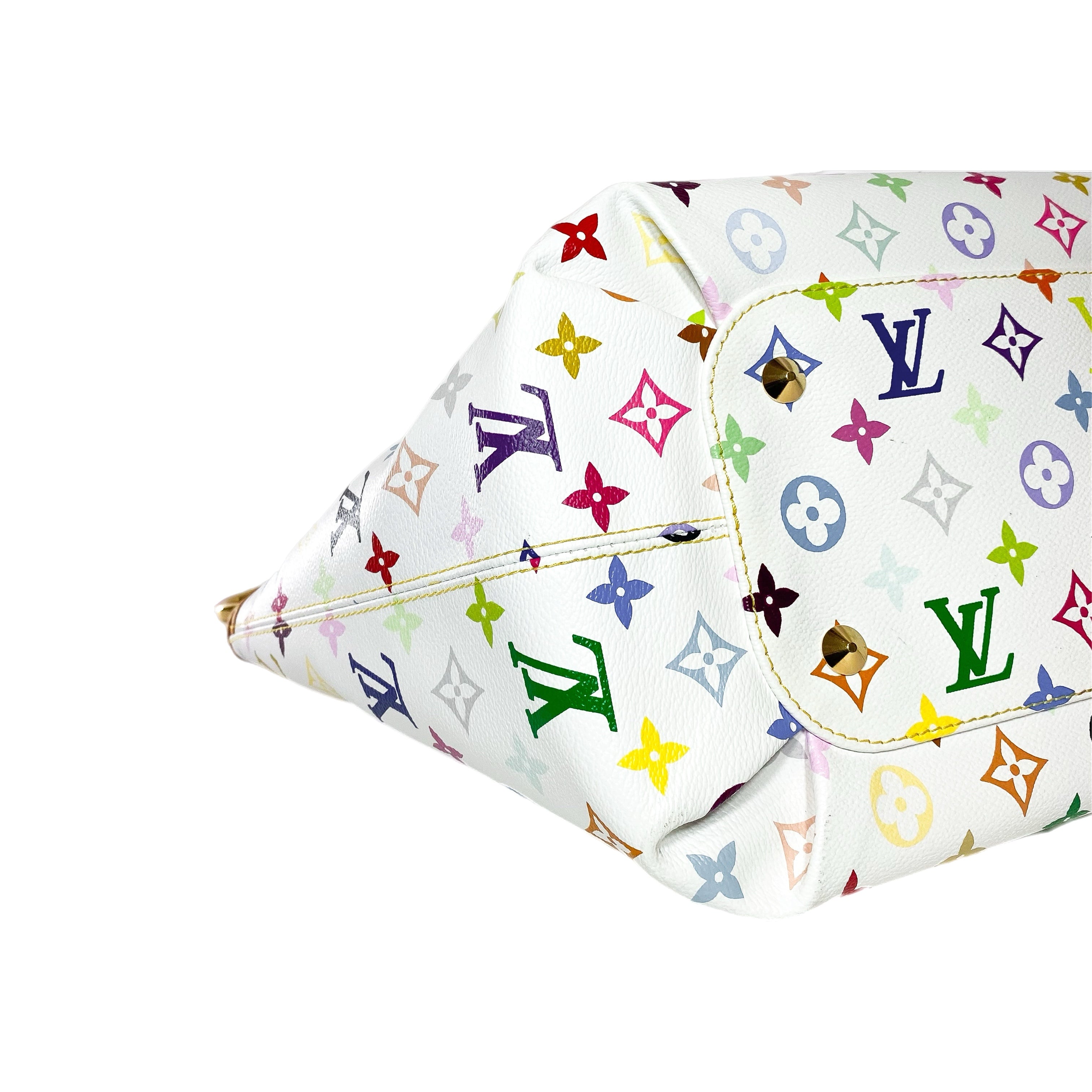 Louis Vuitton Monogram White Multicolor Annie MM