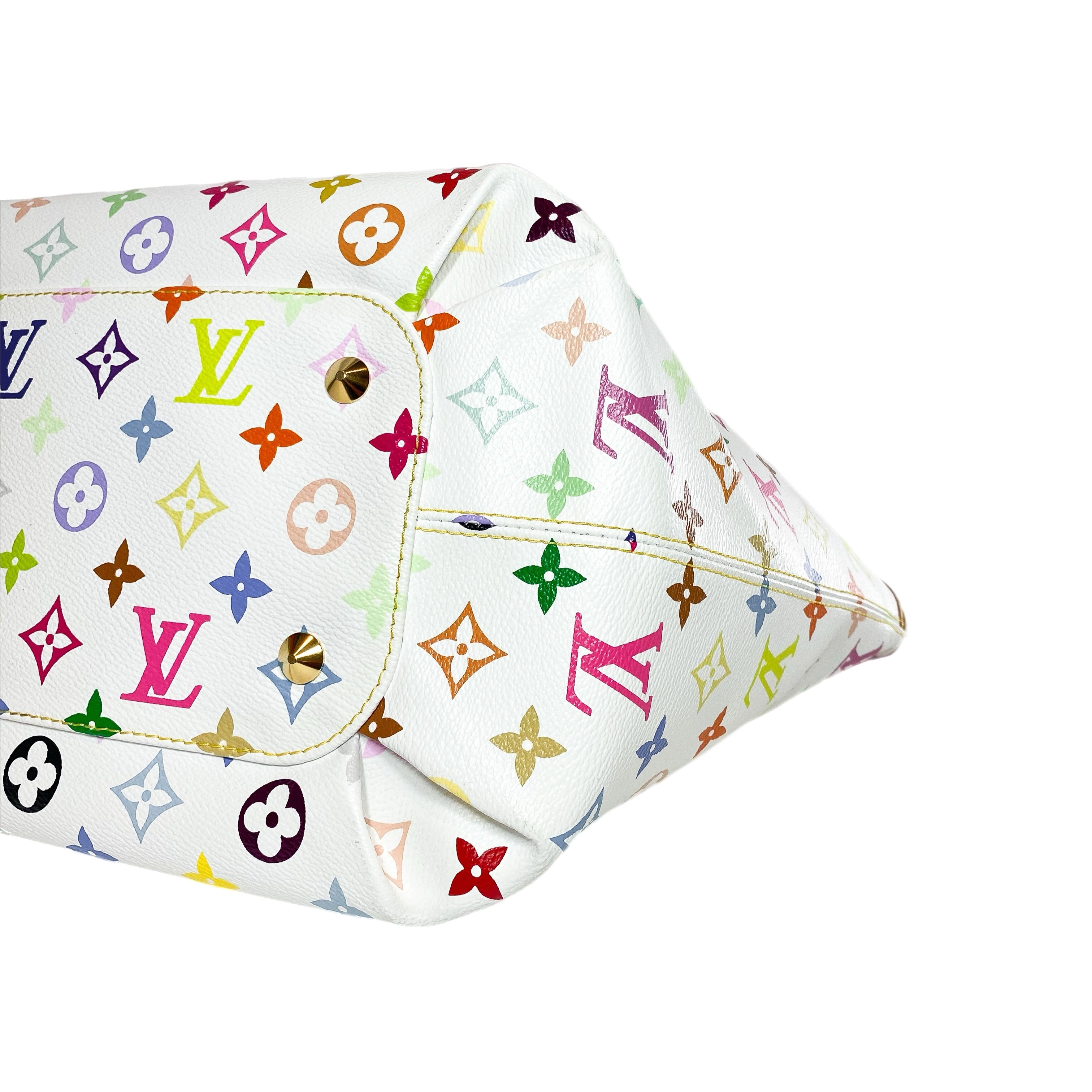 Louis Vuitton Monogram White Multicolor Annie MM