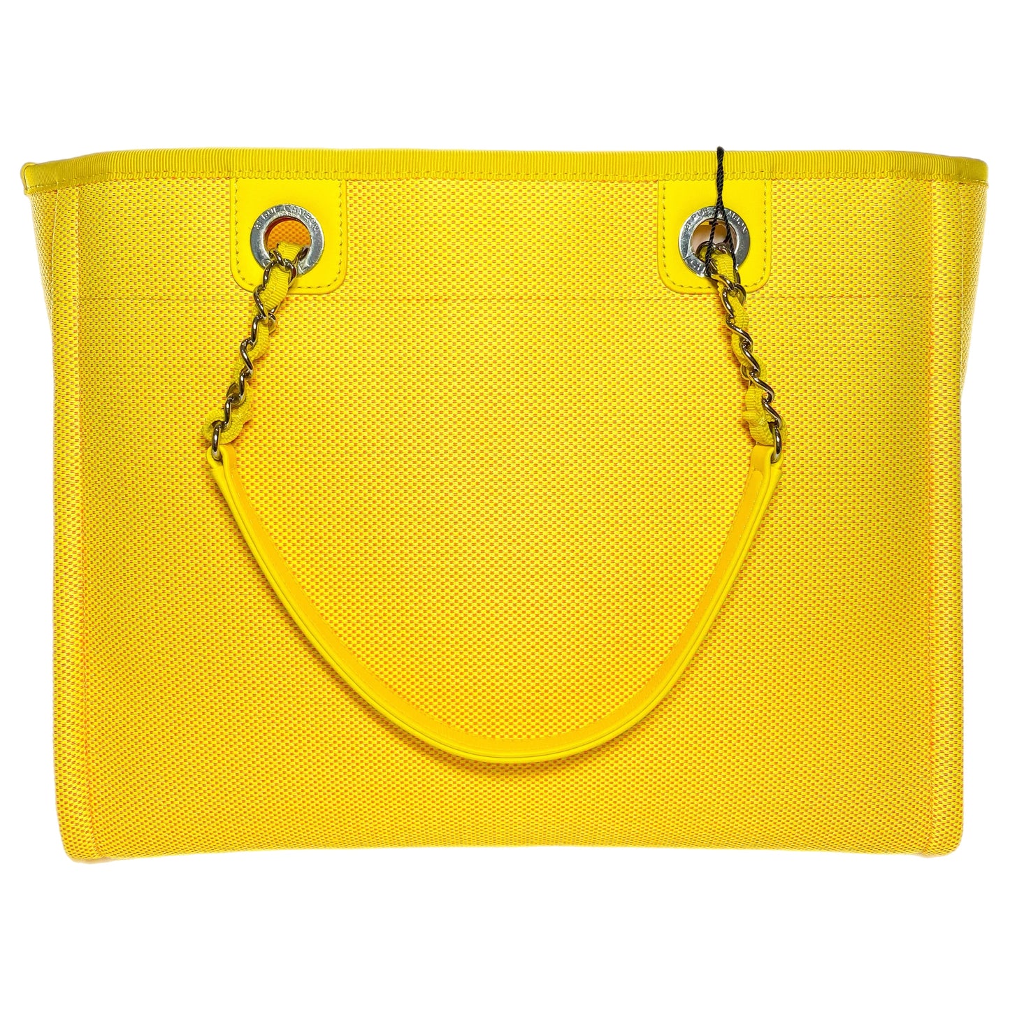 Chanel Neon Yellow Orange Deauville