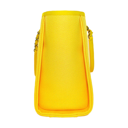 Chanel Neon Yellow Orange Deauville