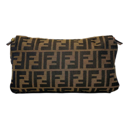 Fendi Zucca Leopard Baguette