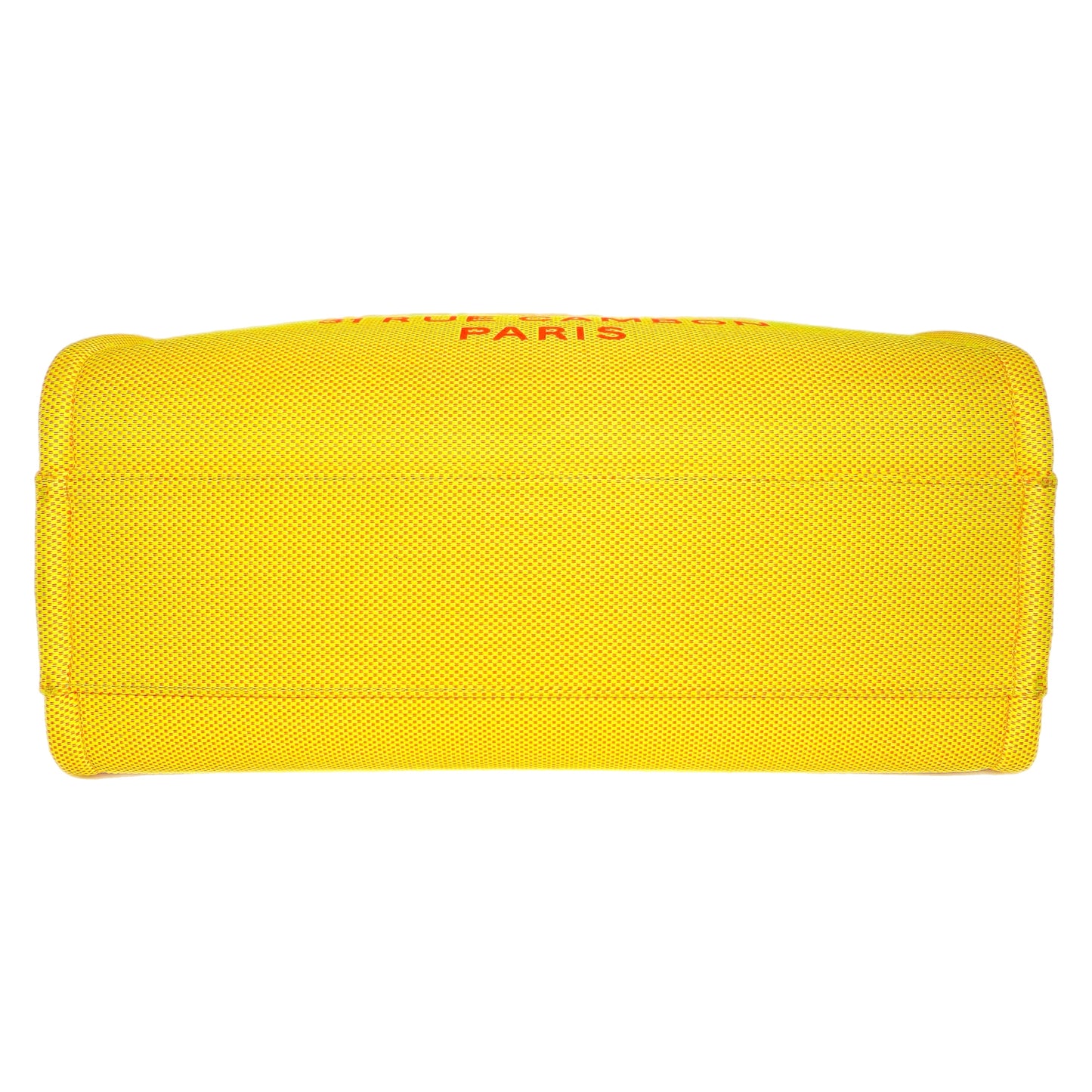 Chanel Neon Yellow Orange Deauville