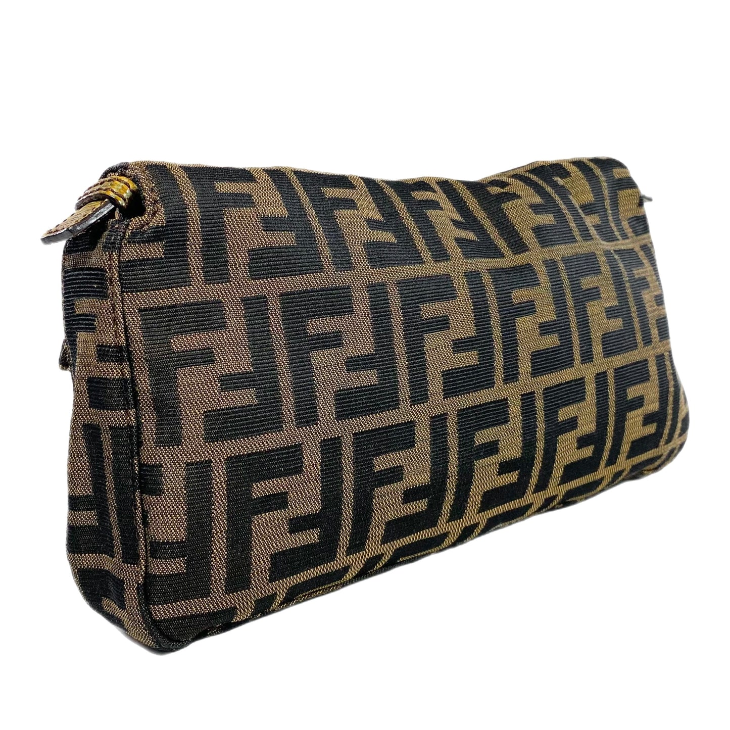 Fendi Zucca Leopard Baguette
