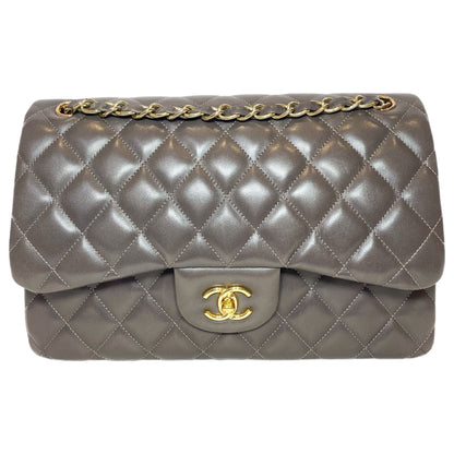 Chanel Taupe Jumbo Flap Bag