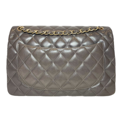 Chanel Taupe Jumbo Flap Bag