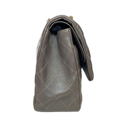 Chanel Taupe Jumbo Flap Bag