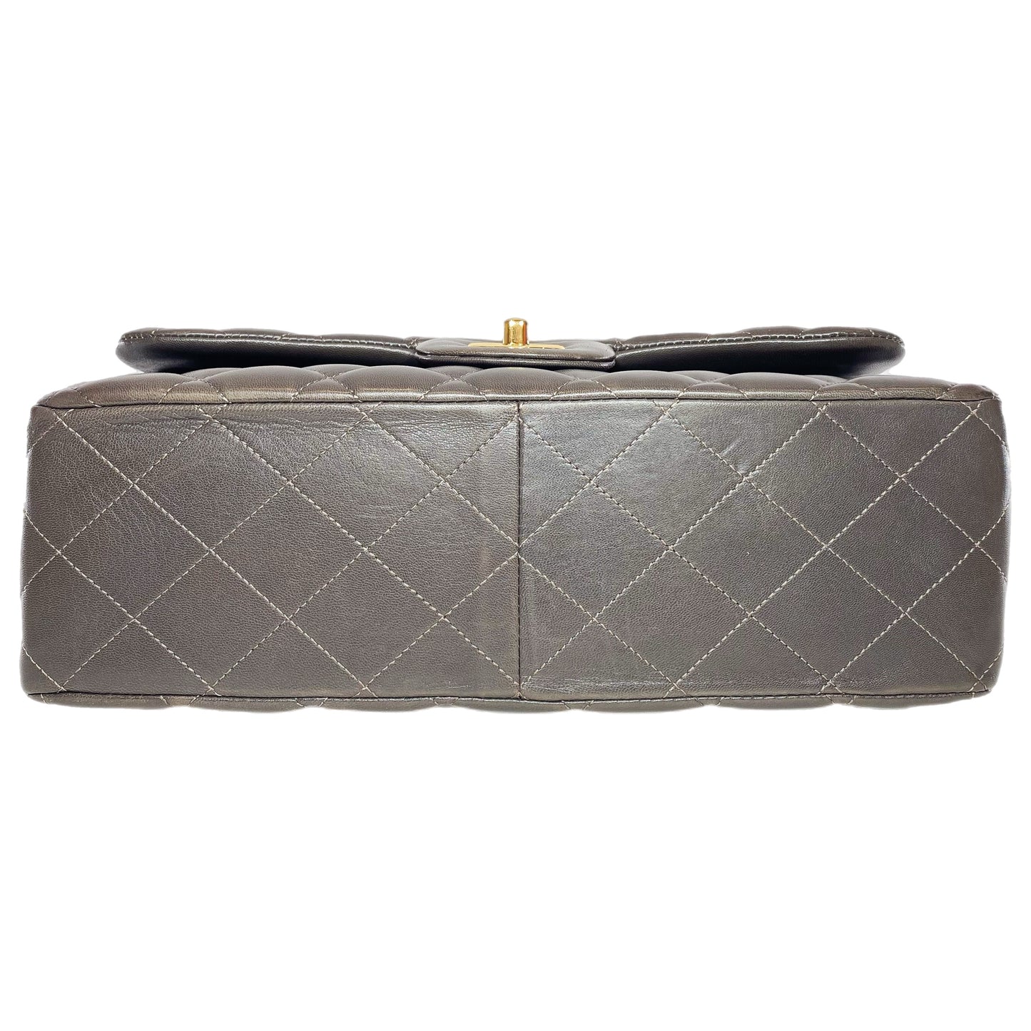 Chanel Taupe Jumbo Flap Bag