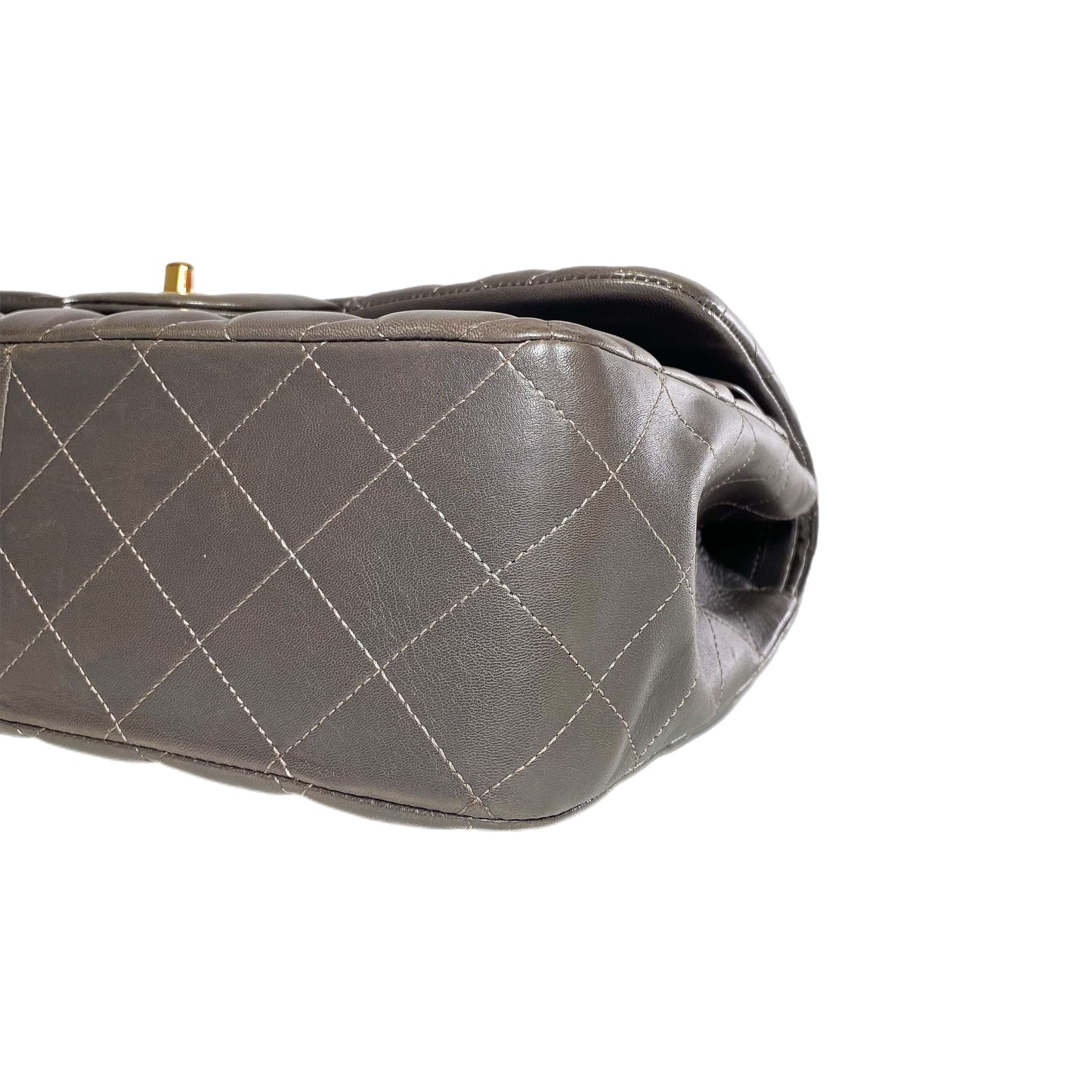 Chanel Taupe Jumbo Flap Bag