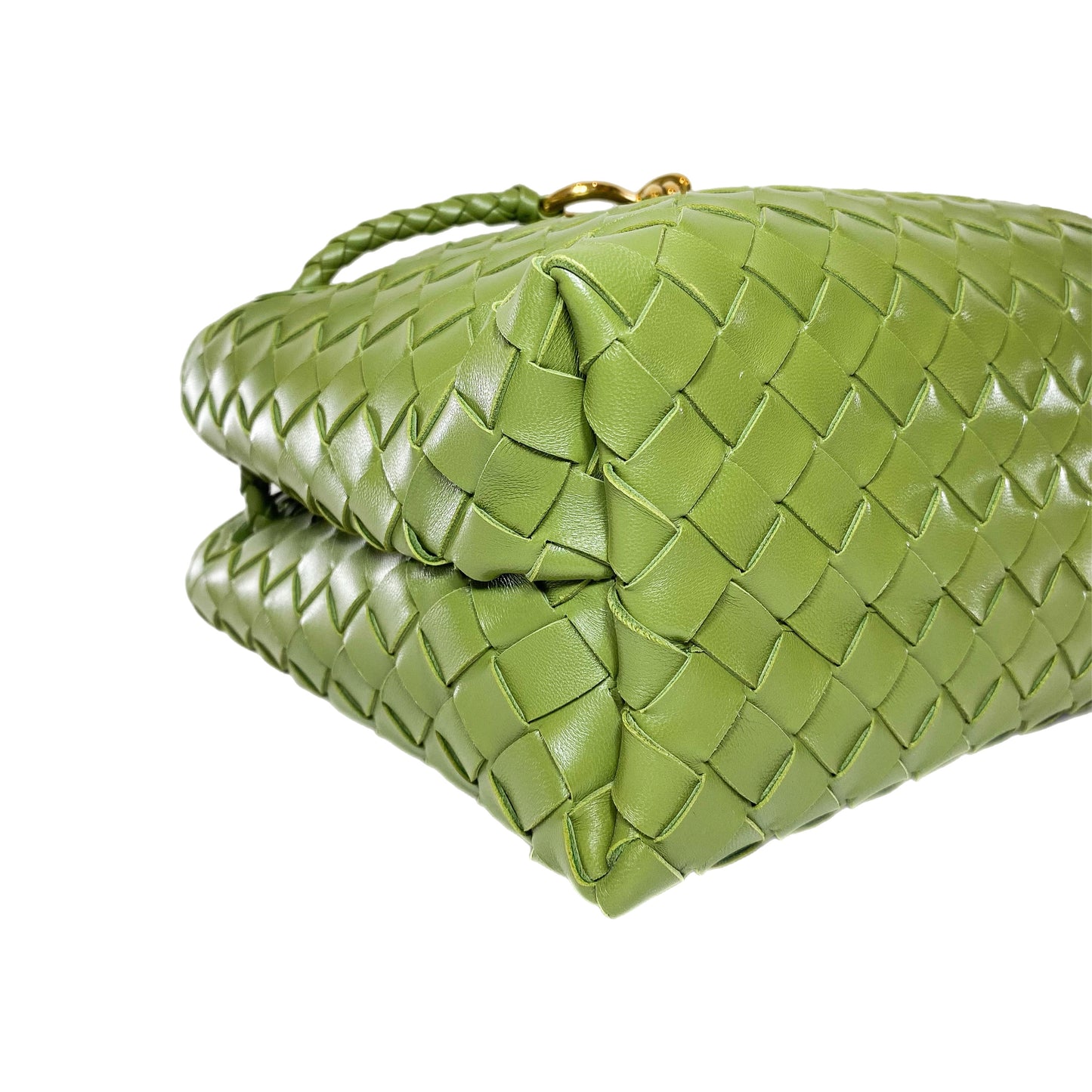 Bottega Veneta Matcha Small Andiamo Tote