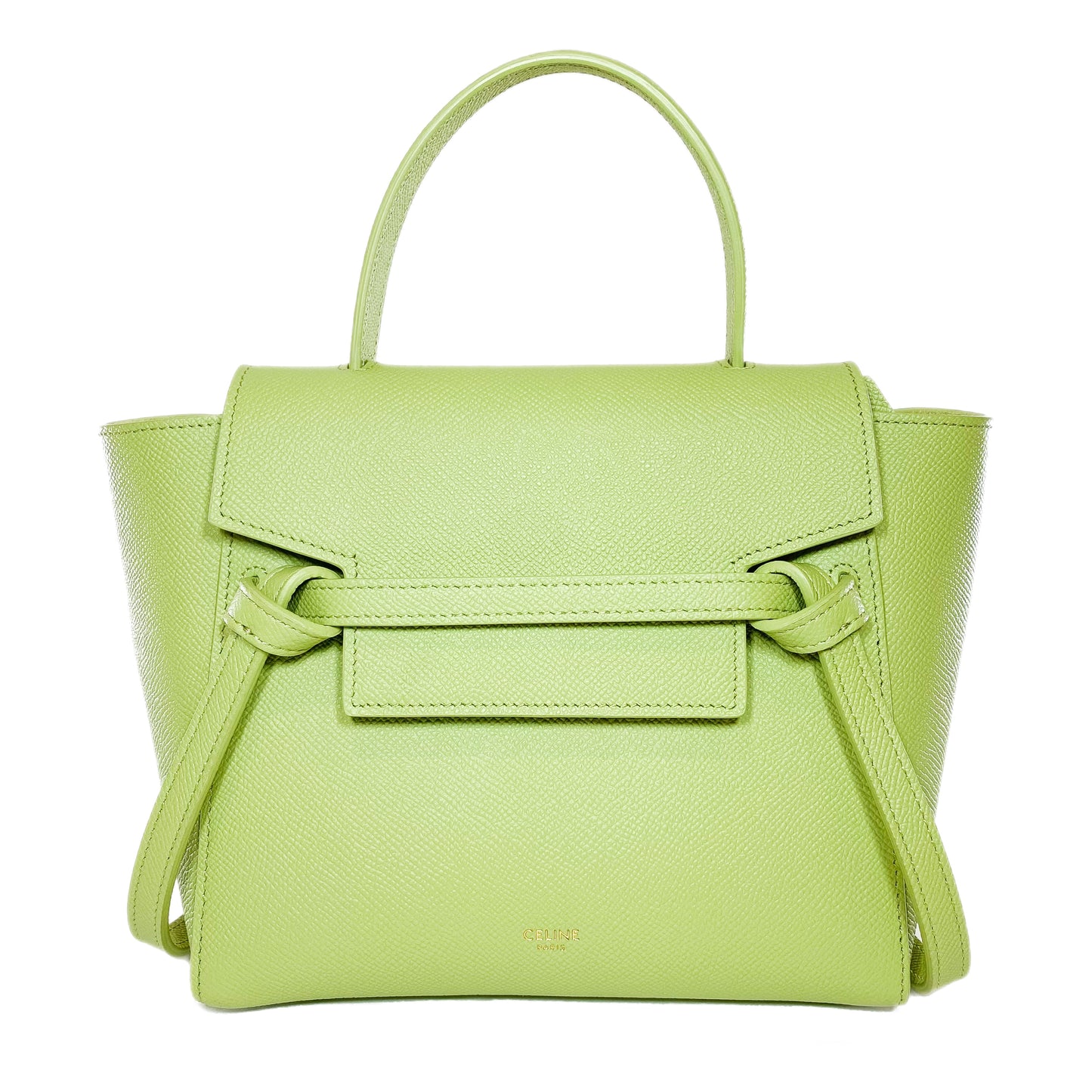 Celine Light Green Nano Belt Bag