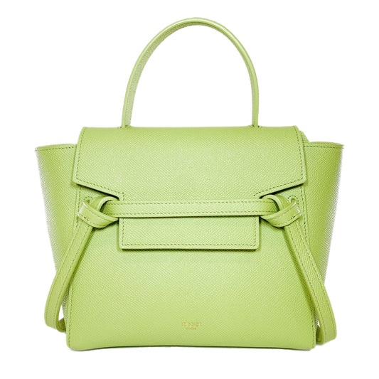 Celine Light Green Nano Belt Bag